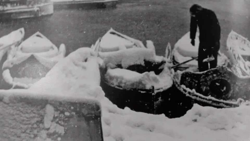 1954 - İstanbul'da yaşanan büyük kış mevsimi 67